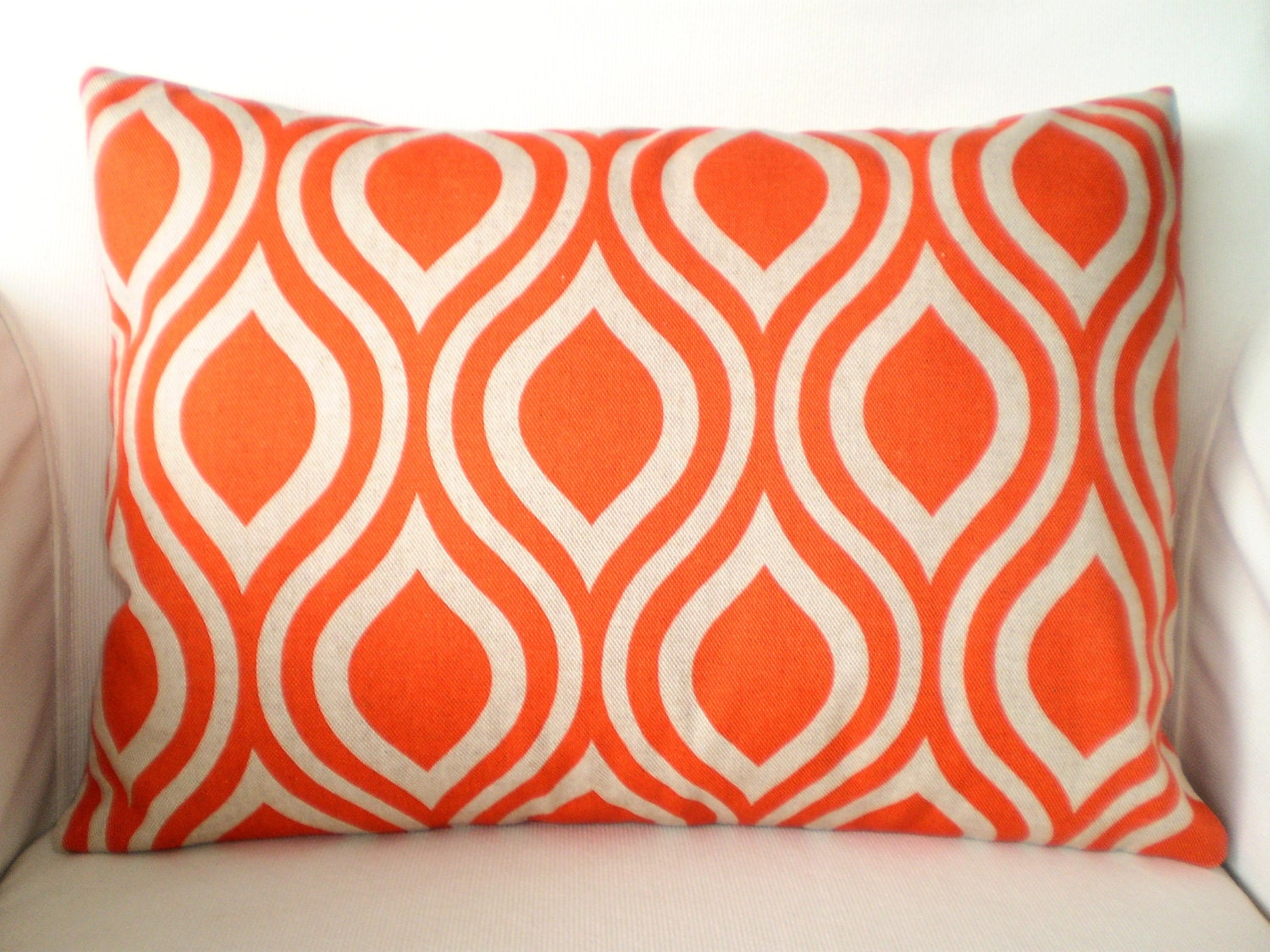 Orange Pillow Covers Decorative Throw Pillows Cushions | Etsy