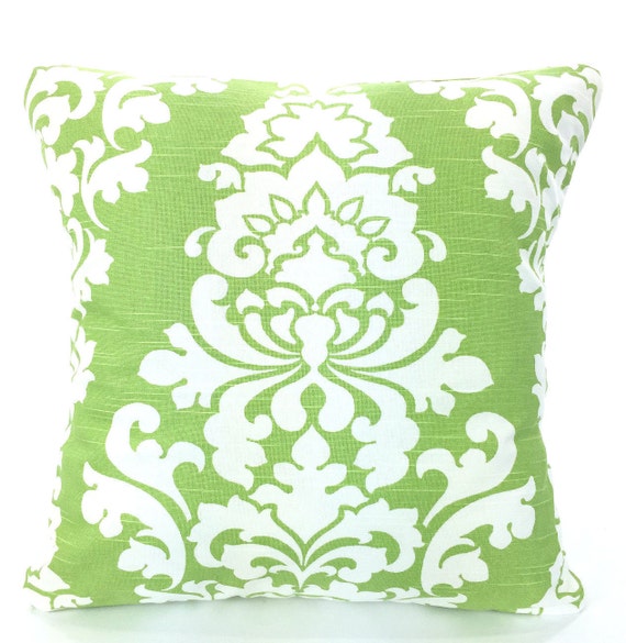 Green Decorative Throw Pillow Covers Cushion Covers Kiwi Etsy