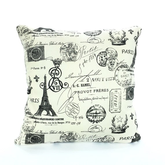 Black Cream Pillow Covers Pillow Decorative Pillows Cushion Etsy