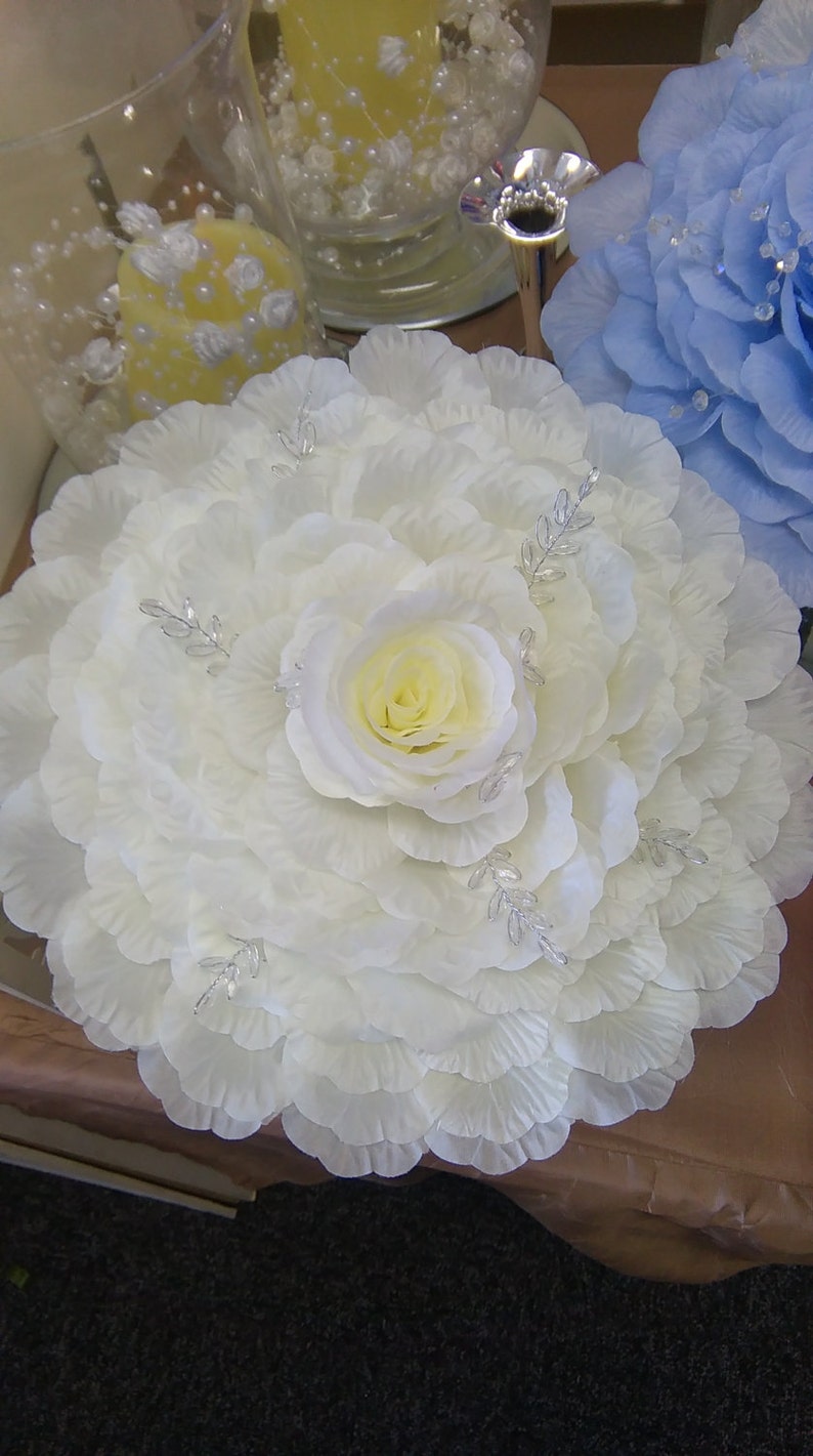 Grand Bouquet De Mariée Glamélia / Fleur Composite - Neuf
