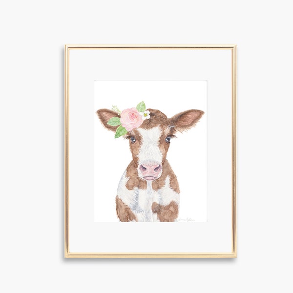 Calf Painting - Etsy