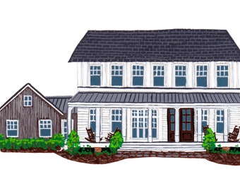 Custom 5 x 7 House Painting