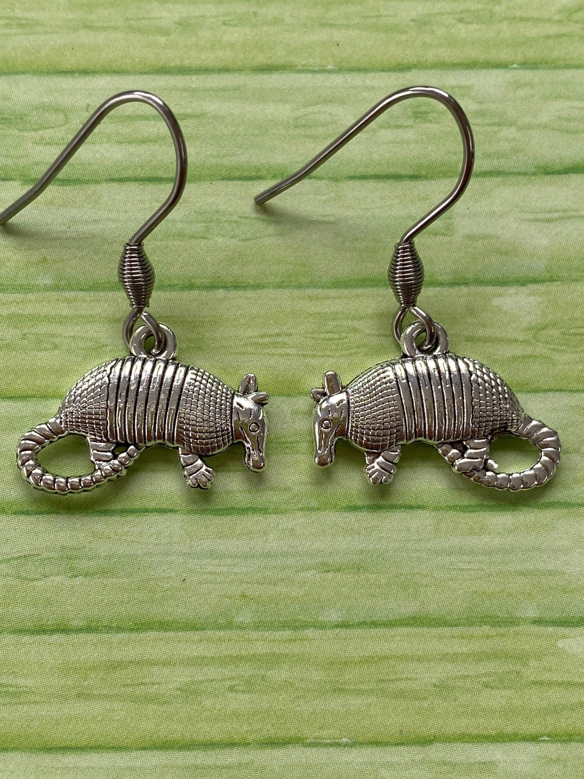 Armadillo Earrings Armadillo Accessory Armadillo Jewellery - Etsy