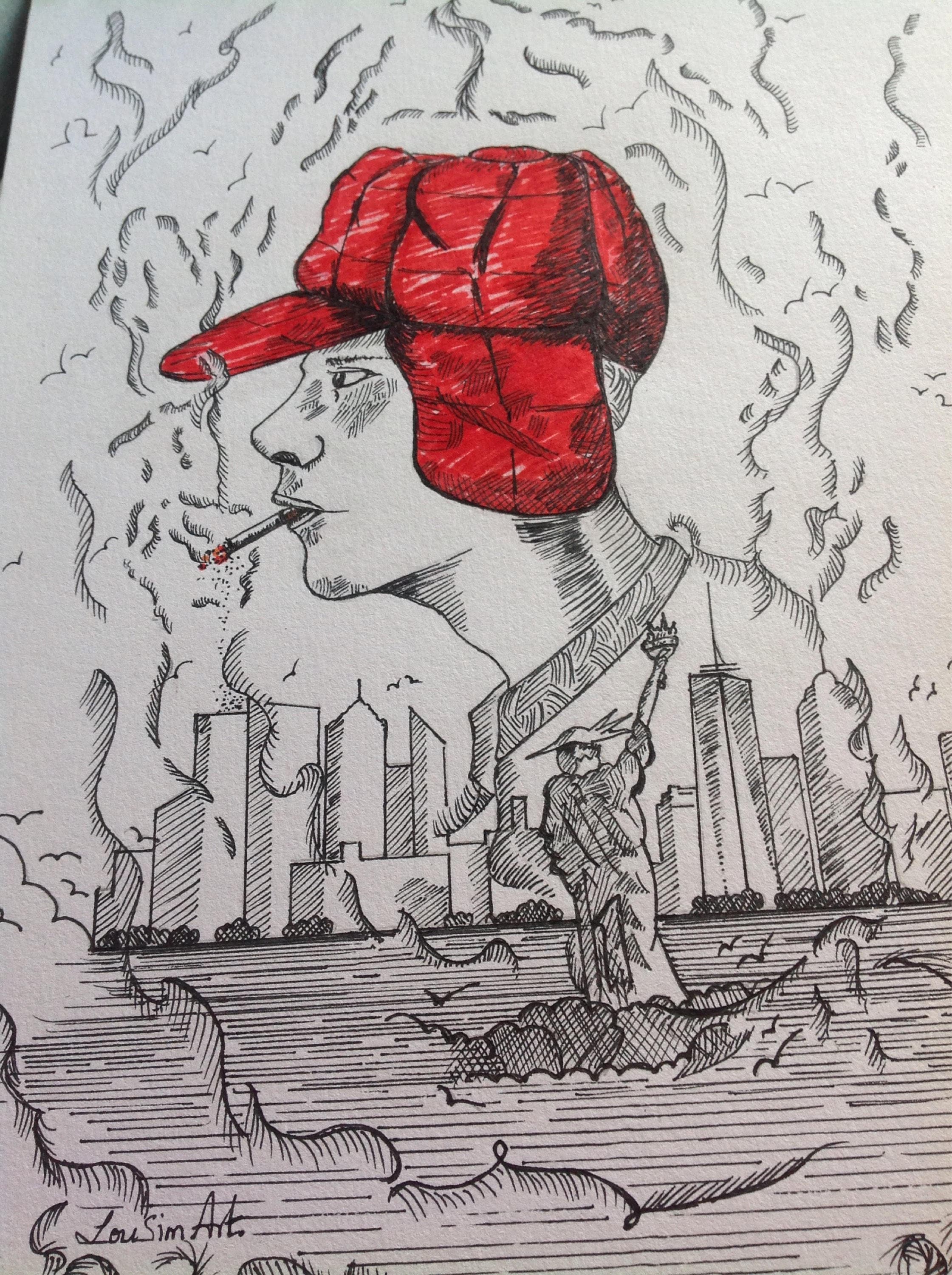 Над пропастью во ржи рисунки