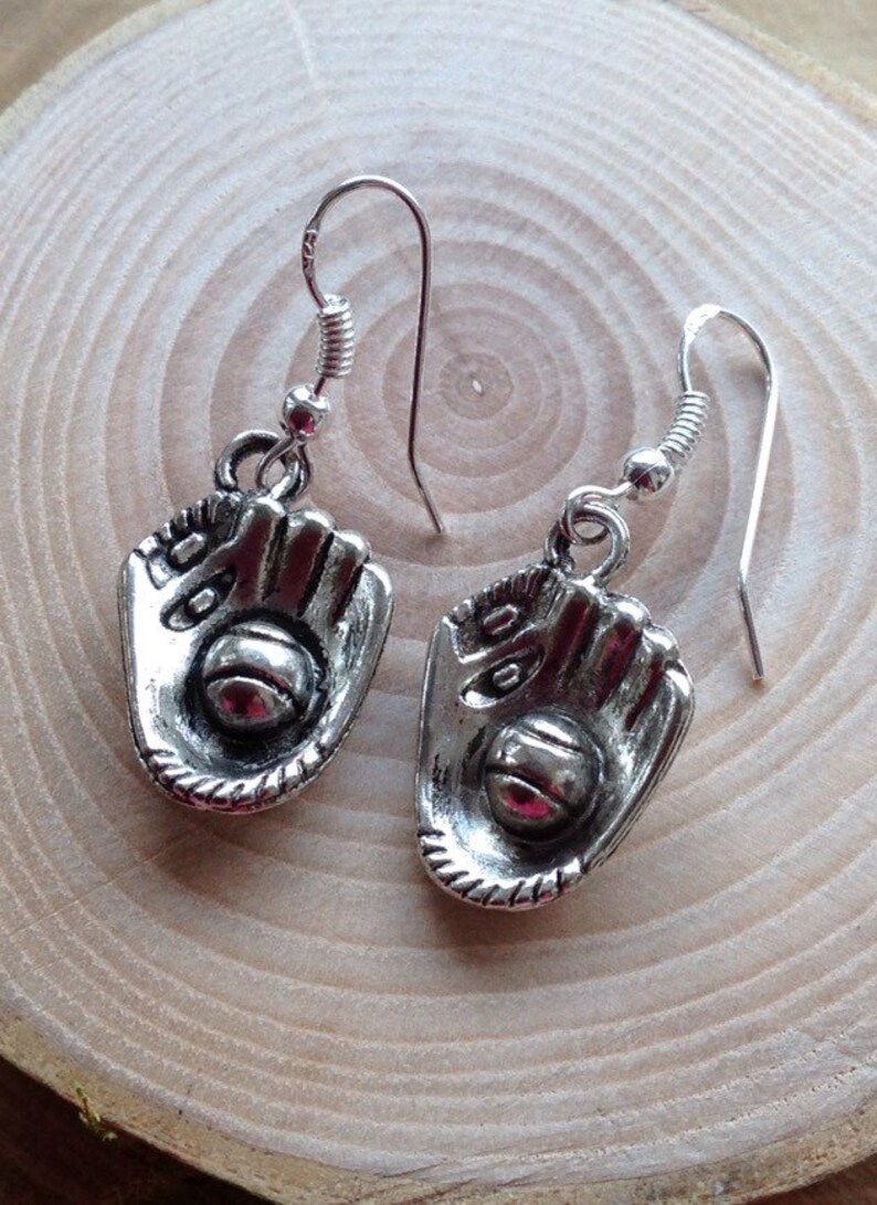 Catcher In The Rye Baseball Glove Charm Earrings Holden Etsy
