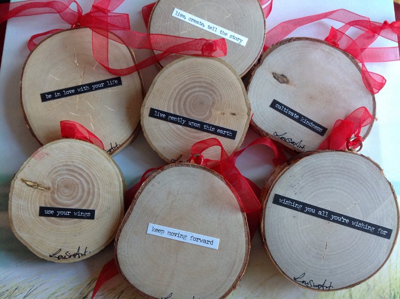 Bird Stamp Wooden Bird Log Slice Ornament Wood Slice Wood Art Etsy UK