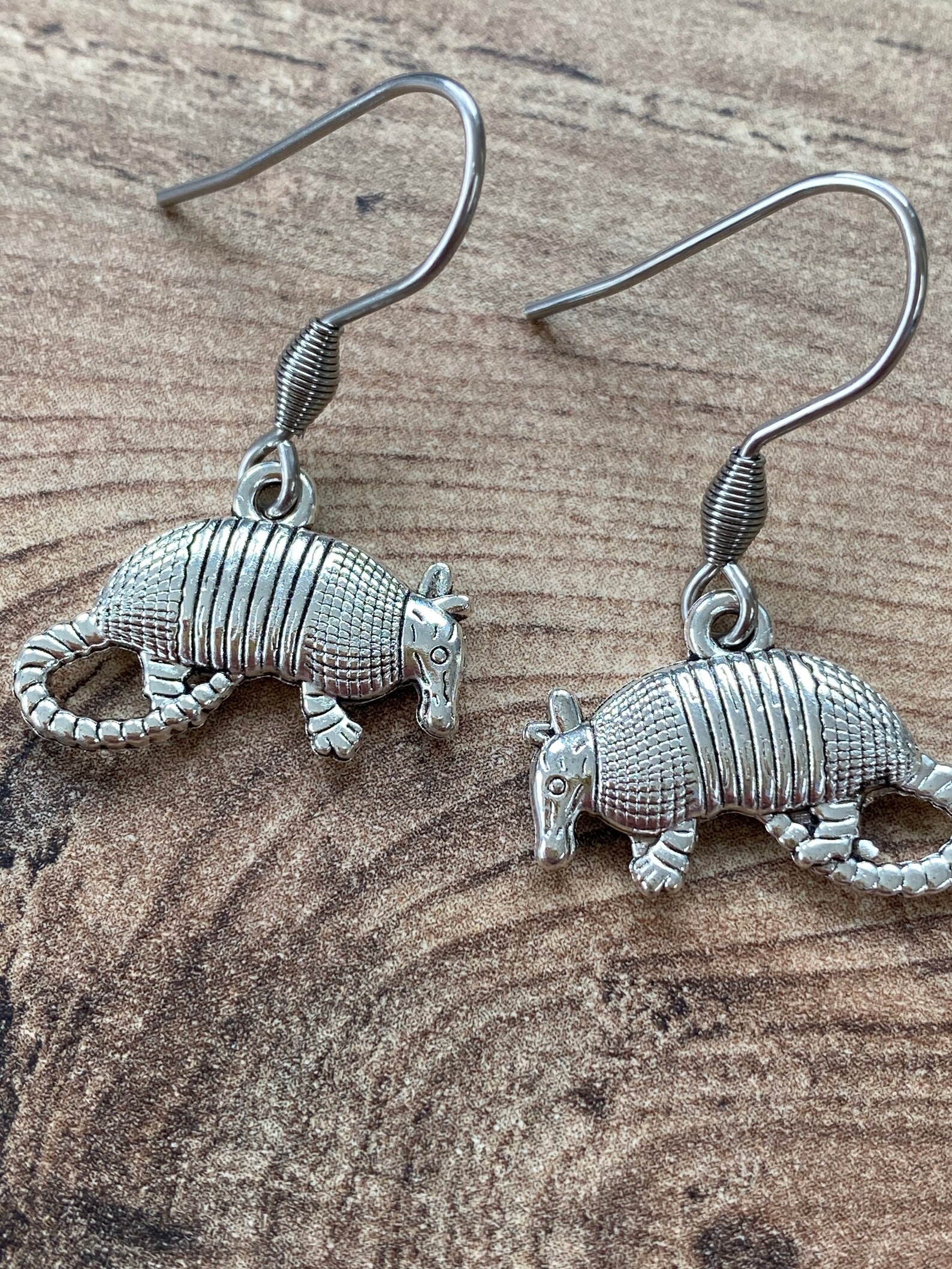 Armadillo Earrings Armadillo Accessory Armadillo Jewellery Etsy