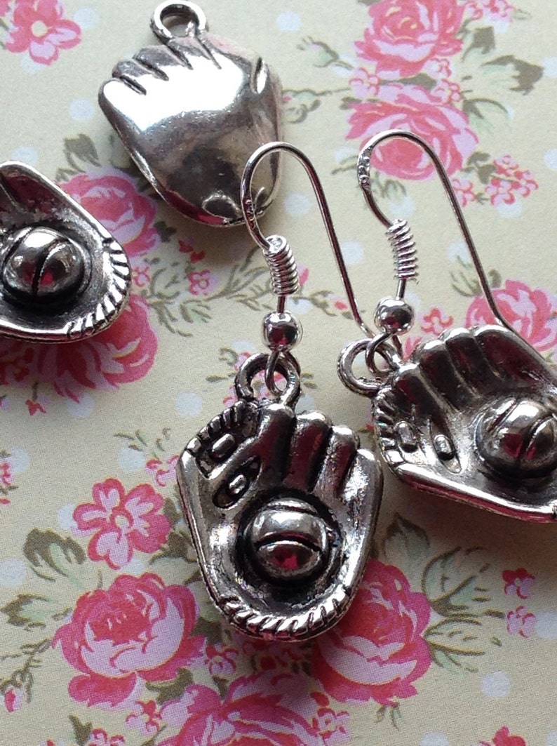Catcher in the Rye Baseball Glove Charm Earrings Holden Etsy
