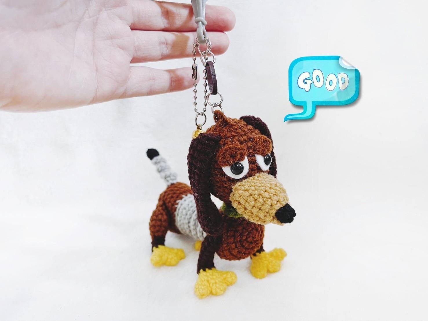 Slinky Dog Keychain - Etsy