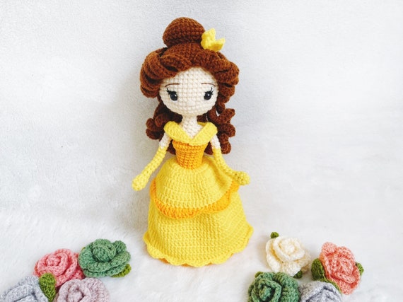 Crochet belle doll hotsell