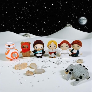 Legend of Star wars , nursery decor, Outer space Crochet, star wars crochet dolls,  decor, gift, toys