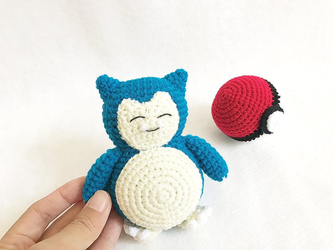 Pokémon Crochet Snorlax Kit: Kit includes everything you need to make  Snorlax and instructions for 5 other Pokémon – Ingram Store from Sommer  Street