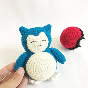 Amigurumi Mini Pokemon Crochet Pokemon Keychains Charmander Bulbasaur  Squirtle Gengar Snorlax Jigglypuff 