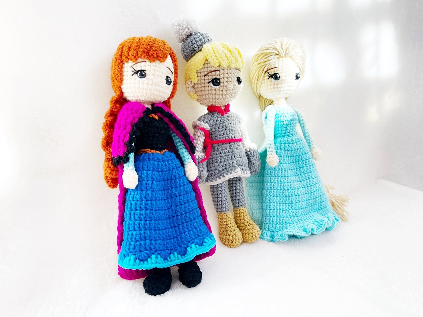 Topp Funkogurumi Elsa - Kit Complet Crochet Non Officiel Avec Instructions, Fils Et Accessoires