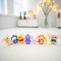 Baby Winnie the pooh gang Amigurumi, nursery decor, Pooh, Crochet Piglet Tigger,Eeyore,rabbit, Kanga, Roo, Lumpy decor, gift, toys