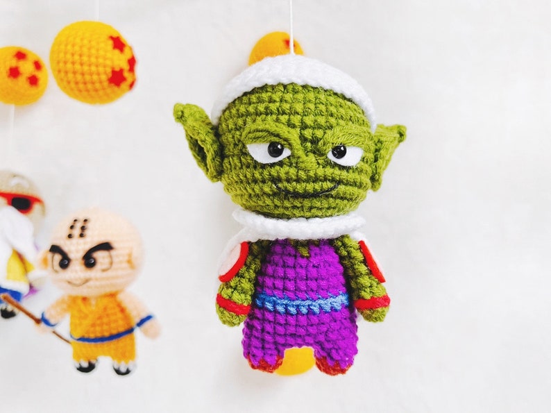 Dragon Ball Baby Mobile Crochet Anime Mobile Crib Mobile Etsy