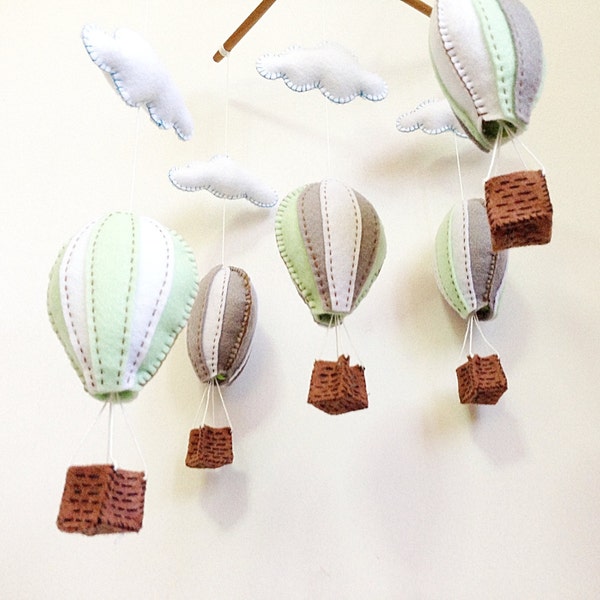 Felt Hot Air Balloon Etsy
