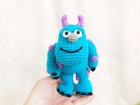 Crochet Monster Amigurumi, Nursery Decor, Monster, Sully, Randall