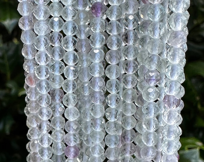 Fluorite Round Beads - 4mm beads