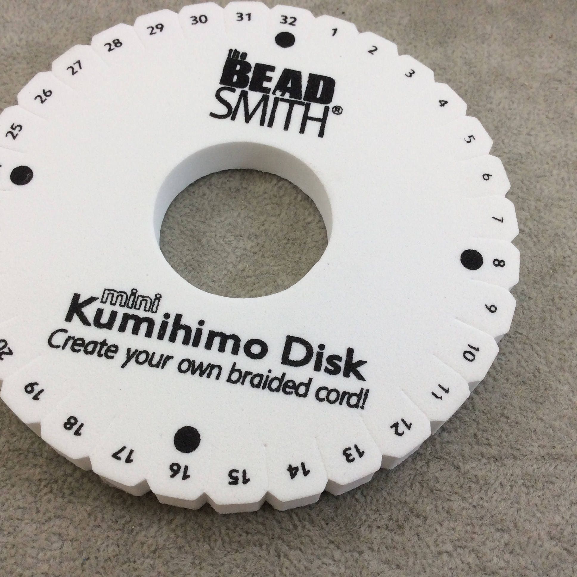 Beadalon Kumihimo Disk, Round, 4.25