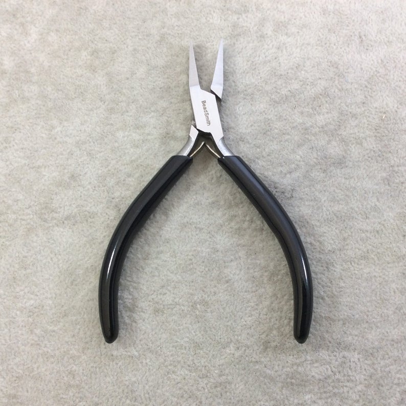 4.5quot; Beadsmith Super-fine Flat Louisville-Jefferson County Mall Max 88% OFF Nosed Steel Polished Pliers
