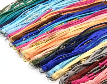 Faux Suede Tassel Pendant | 10 inch Leather Tassel Jewelry Making Supplies