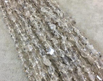 Hindu Kush Quartz Faceted Nugget Beads