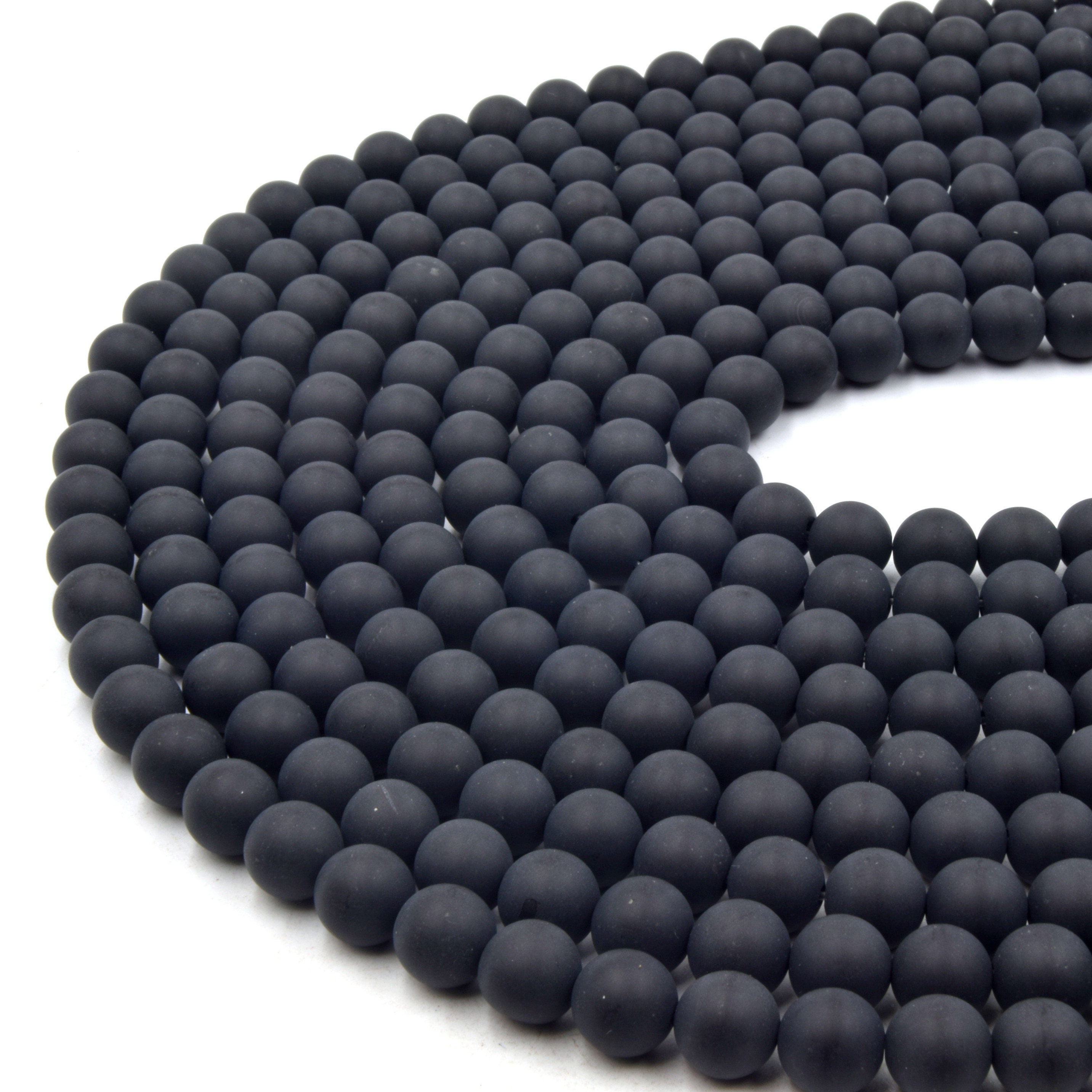 Black matte agate sale