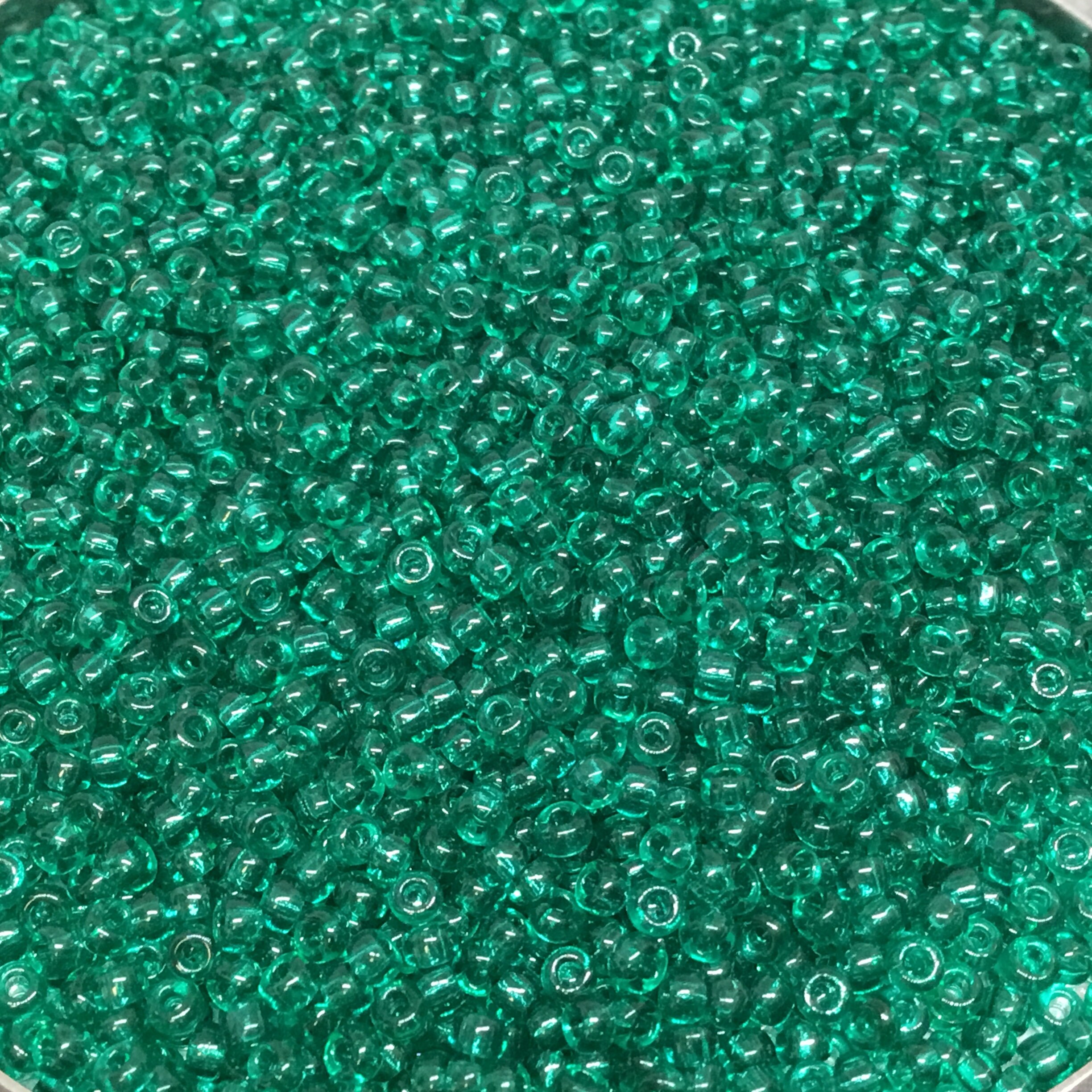 Miyuki 4mm Magatama Seed Bead Matte Sea Glass Green 23g Tube (2104F)
