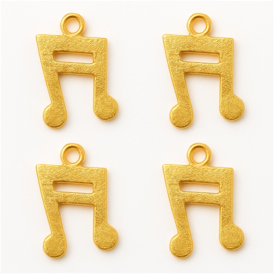 Musical Eighth Note Shaped Components | Findings for Jewelry Making - Etsy