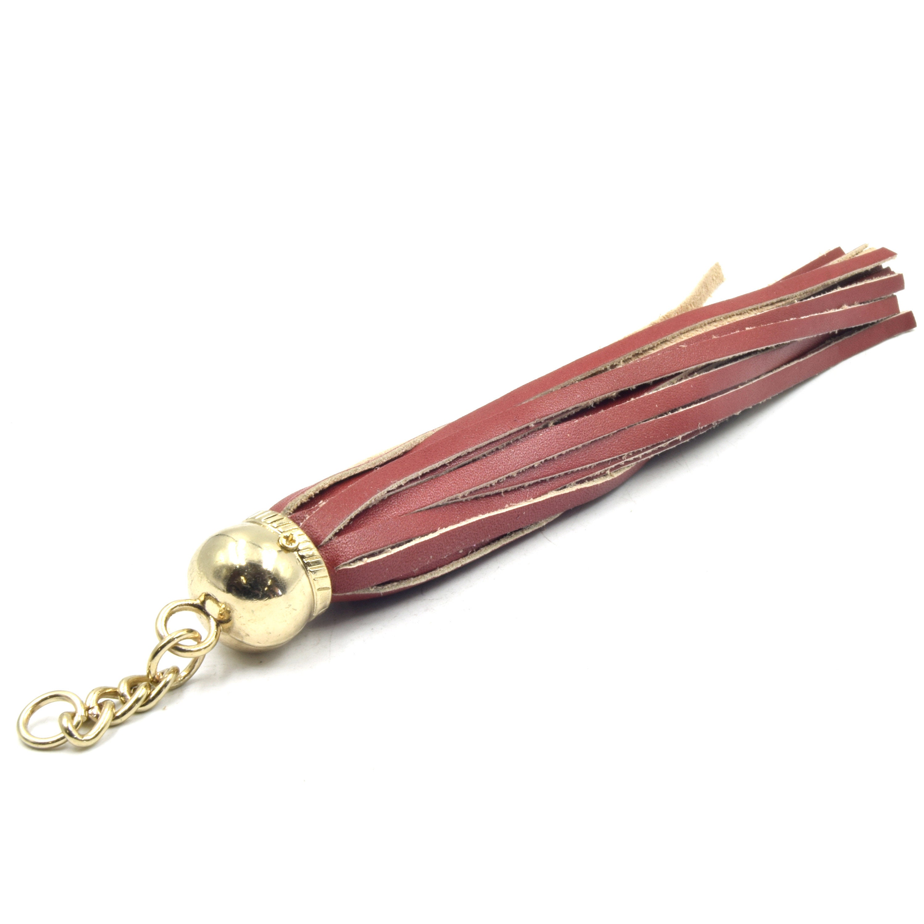Lot 10 Porte-Clés Cuir Synthétique Colorés Avec Pompons – Breloques Longues 15 Cm Pour Sacs & Bijoux