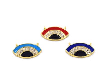 Evil Eye Pendant for Jewelry Making