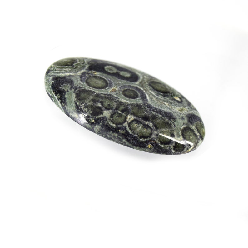30mm x 44.5mm 6mm Dome Height Kambaba Jasper Cabochon OOAK Natural Gemstone Cabochon Oval Flat Back Cabochon