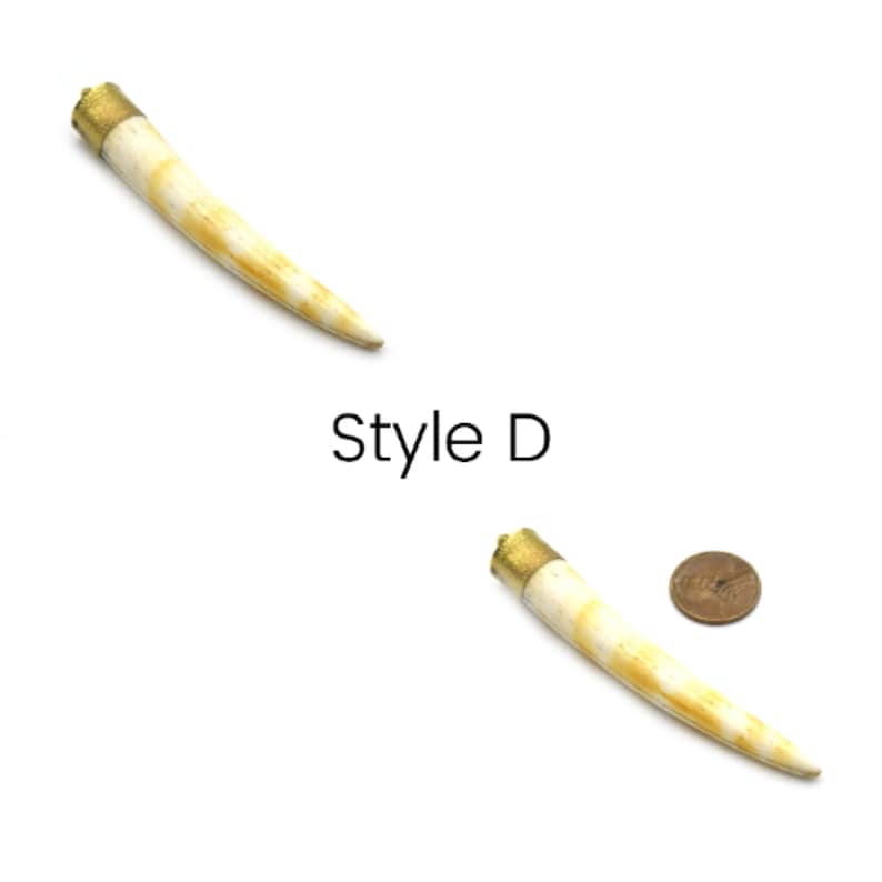Ox bone focal pendants for jewelry making. These natural shaped pendants feature intricate lines and patterns, perfect for adding an earthy and rustic feel to your handmade jewelry