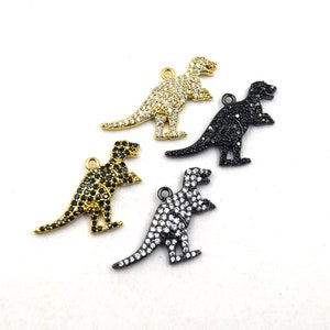 Dinosaur Charms for Bracelet Making or Necklace Pendant