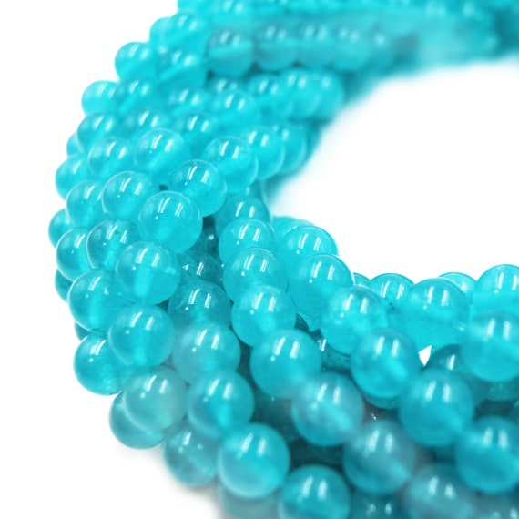 Natural chalcedony best sale beads