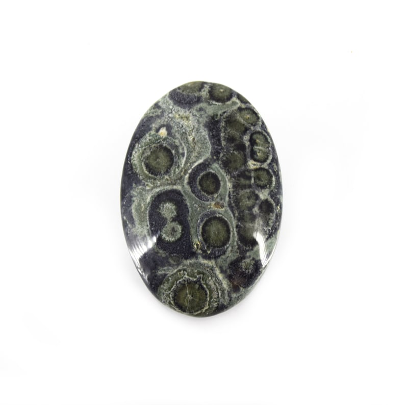 30mm x 44.5mm 6mm Dome Height Kambaba Jasper Cabochon OOAK Natural Gemstone Cabochon Oval Flat Back Cabochon