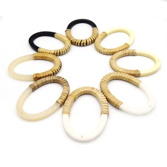 Rattan earring findings deals