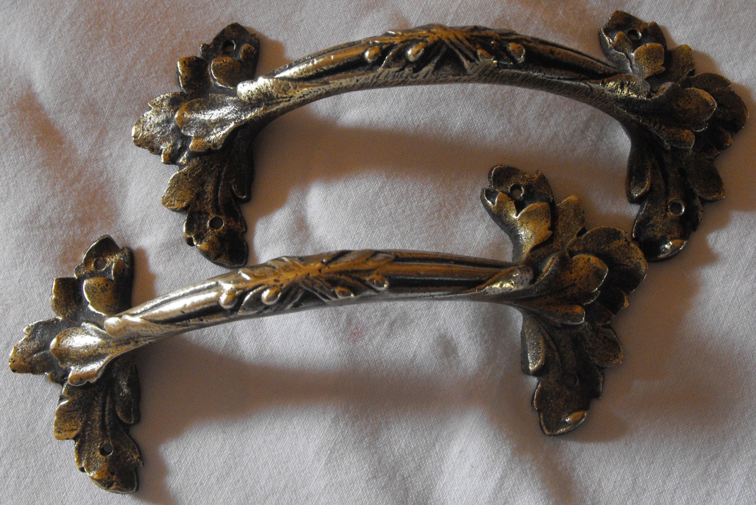 French Antique handles drawer / dresser bronze Etsy