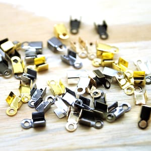 Embouts cordon 4 mm à écraser par 50