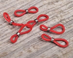 20 Embouts De Protection Pour Aiguilles à Tricoter - En Caoutchouc Souple, 2 Tailles, Pour Tricot Et Crochet