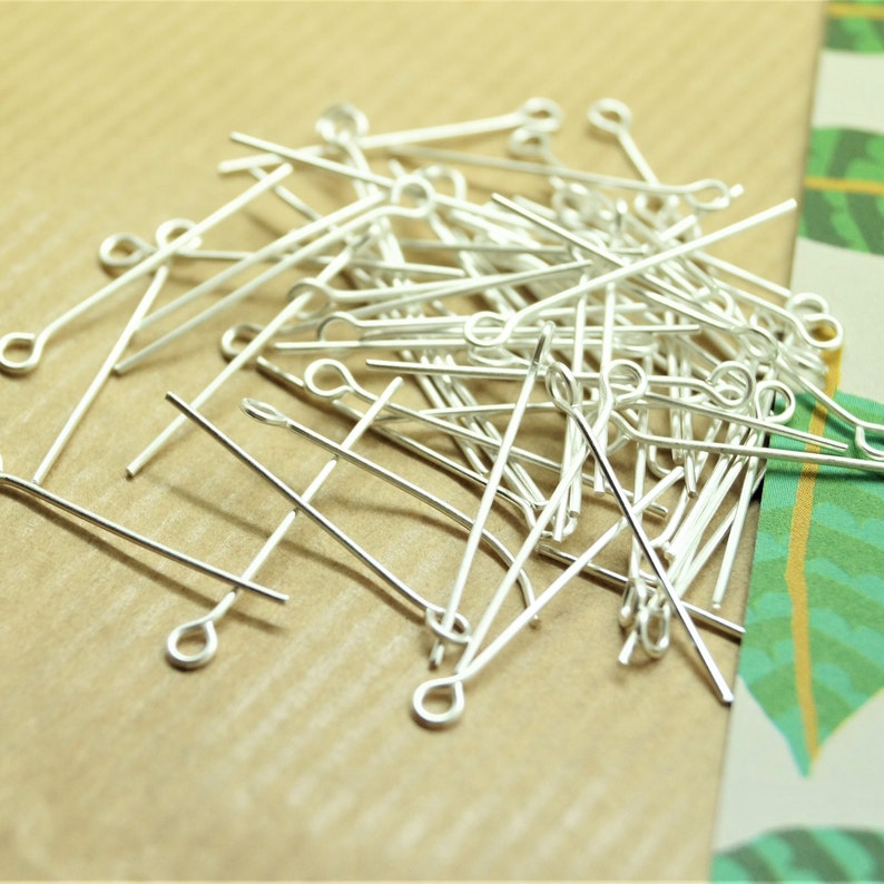 100 stems silver with buckle 1,6 cm to 5 cm image 9
