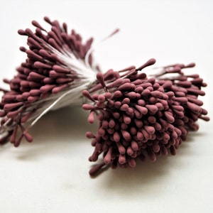Étamines pour fleurs artificielles avec épaisseur de 1,5 mm image 6