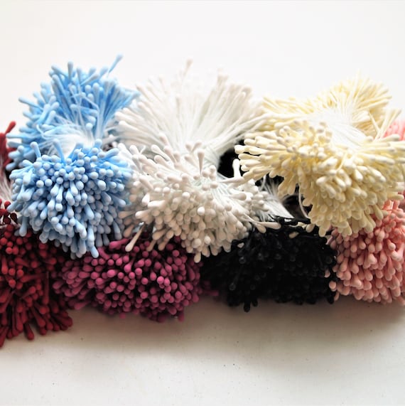 TIANYI-700 Pièces Tiges De Fleurs Artificielles, Pistils De Fleurs À