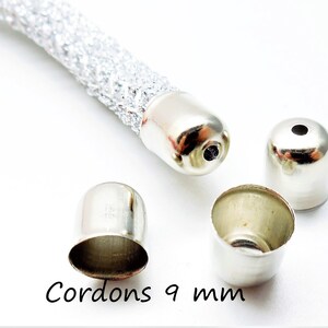 Embouts pour cordons 9 mm par lot de 10 image 3