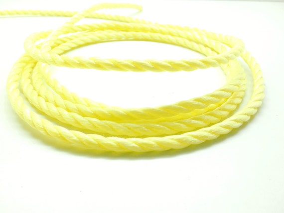 2 Meters of Nylon Cord 3 Strands Yellow 6 Mm -  Canada