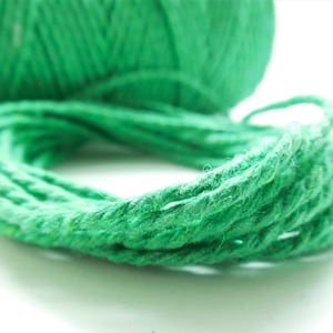 Baker Twine 2 mm emerald green, set of 10 meters