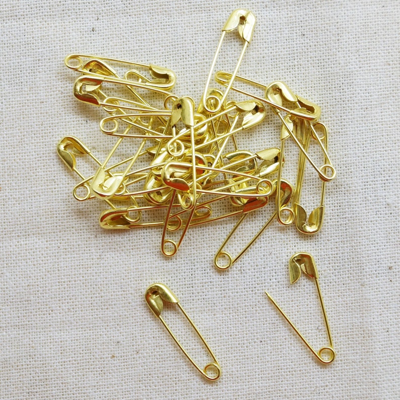 safety pins, badges, brooch 195 mm image 8