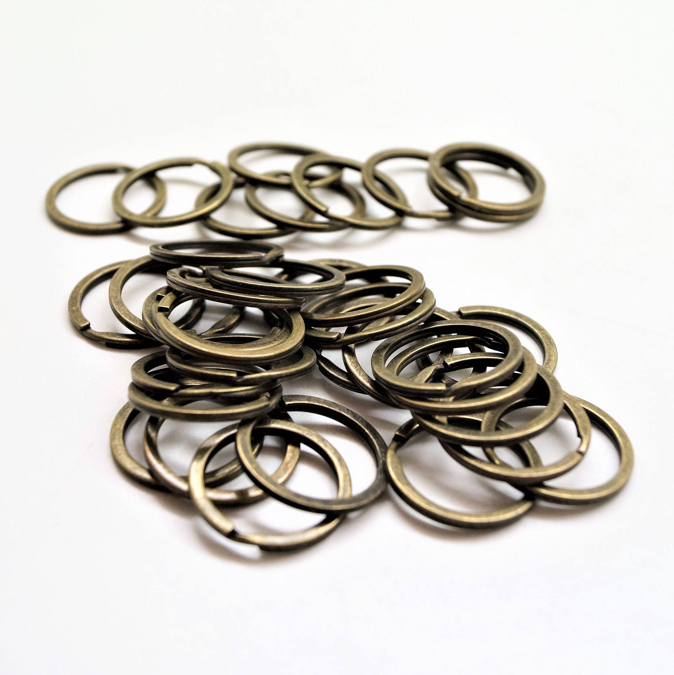 Lot De 125 Pendentifs Et Porte-clés En Métal Bronze Antique - Parfait Pour La Création De Bijoux