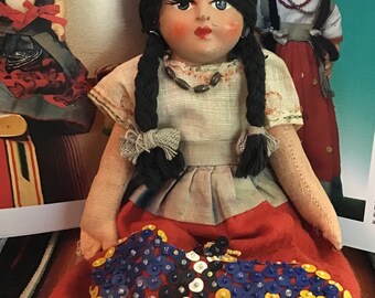 Mexican doll, Conetl doll, 13
